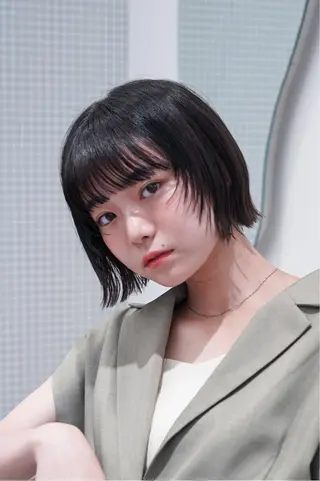 ショート デジタルパーマ Unami 太田英寿のヘアスタイル