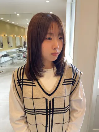 ミディアム 川口 颯也のヘアスタイル