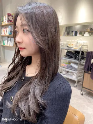 ロング 佐藤 蓮のヘアスタイル