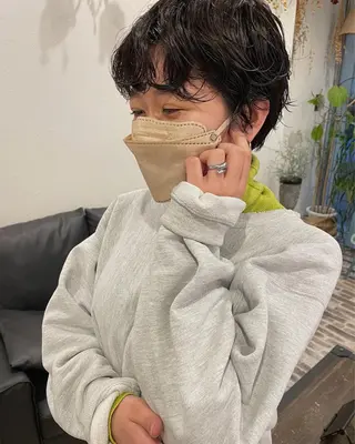 ショート カラー パーマ m ā l o.🌷 サカモトマイコのヘアスタイル