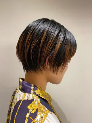 ショート 岩尾 萌々子のヘアスタイル