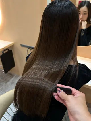 ロング AYAKA 下北沢suuのヘアスタイル