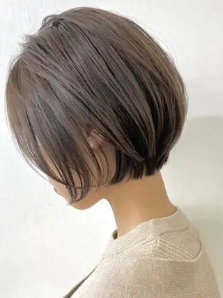 ショート コテ巻き風パーマ✨ かつみのヘアスタイル