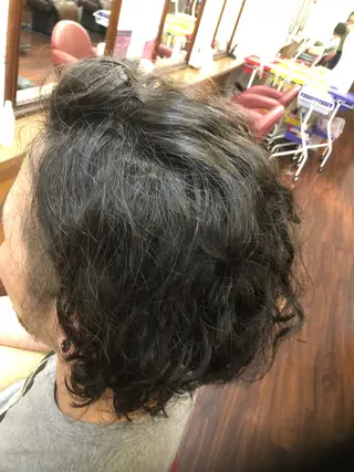 ショート パーマ メンズ La La zipangu所属・🍋LaLa zipangu🍋のヘアスタイル