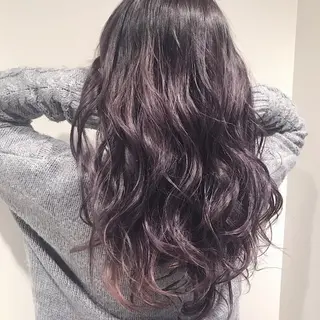 ロング カラー ヘアアレンジ Zina渋谷エリア マネージャShionのヘアスタイル