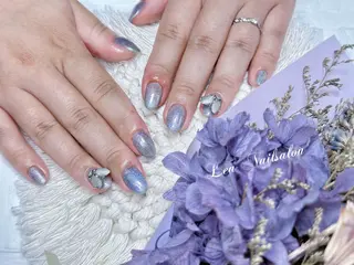 ショート カラー ネイル Le’a NailSalonのネイルデザイン