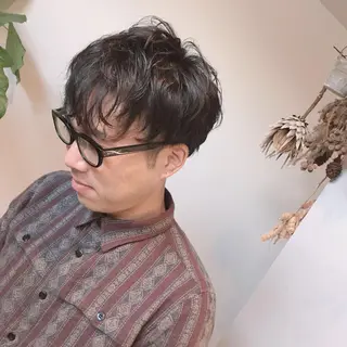 メンズ 綿貫 美雪のヘアスタイル