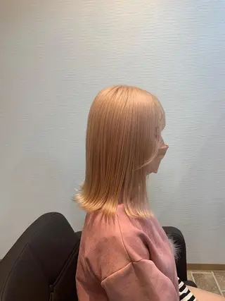 セミロング 吉田 聡一のヘアスタイル