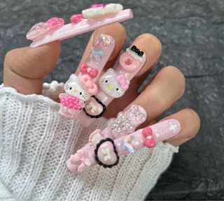 ネイル Horie 雪のネイルデザイン