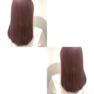 セミロング カラー 青沼夏未/オリーブ/ 寒色カラーのヘアスタイル