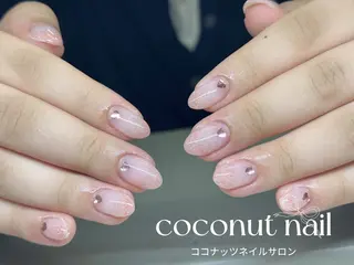 ネイル 神田 ココナッツのネイルデザイン