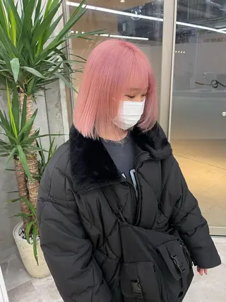 ショート 福山 晴香のヘアスタイル