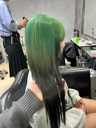 ロング 原宿プルエク1位‼️ 口コミ⭐️5✨Kaiのヘアスタイル