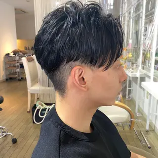 ショート メンズ 奥秋 理紗　sai xのヘアスタイル