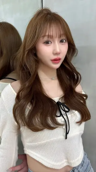 ミディアム カラー 【博多髪質改善】 吉村　清志のヘアスタイル