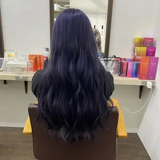 ロング カラー 🎀艶ブリーチカラー 🎀Fan.🎀秋山のヘアスタイル