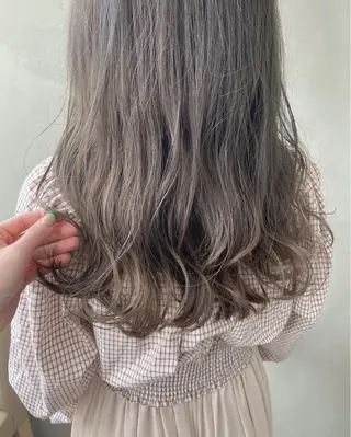 セミロング カラー ヘアアレンジ Hatanaka Airiのヘアスタイル