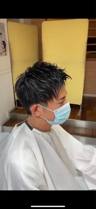 ショート メンズ 🔮メンズ縮毛矯正 メンズパーマ💎竹永のヘアスタイル