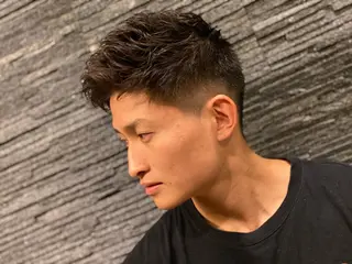 ショート メンズ 浅見 天翔のヘアスタイル