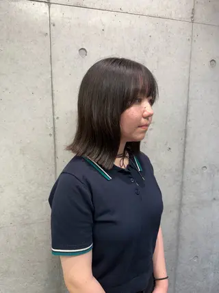 ショート 透明感/艶カラー/ 暖色/ゆな🫧のヘアスタイル