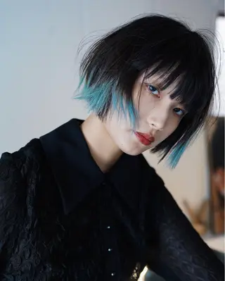 ショート カラー ハイトーン/デザイン /ひさやのヘアスタイル