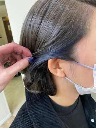 カラー SALOWIN栄 高須大貴のヘアスタイル