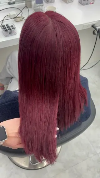 カラー かわいい艶髪🤍 れいな🤍のヘアスタイル