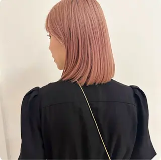 ショート カラー 縮毛/ベージュカラー Mariamu🫧のヘアスタイル