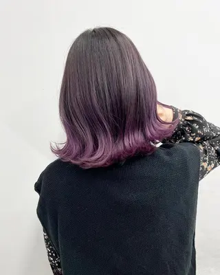 セミロング カラー特化 ⚔️夢生志(ゆうし)のヘアスタイル