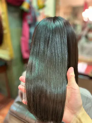 ロング カラー 【美髪矯正 /髪質改善】RINのヘアスタイル