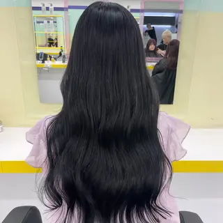 ロング カラー 🦋色落ち綺麗カラー メンズYUZU🦋‪のヘアスタイル