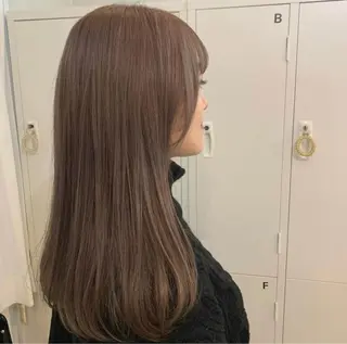 セミロング カラー ヘアアレンジ CEINE【セーヌ】 三軒茶屋のヘアスタイル