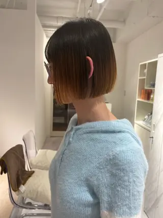 ショート レイヤーカット🤍 seriraのヘアスタイル