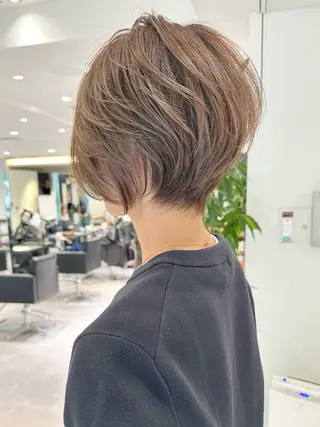ショート 大人ショート特化/ カットモデル/表参道のヘアスタイル
