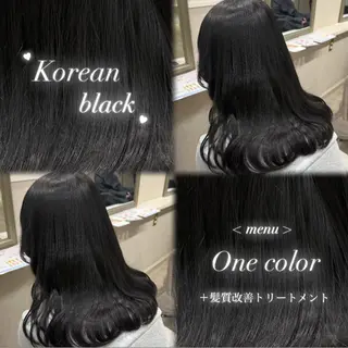 セミロング カラー 🎀髪質改善/艶カラ ー/大宮/そら🎀のヘアスタイル