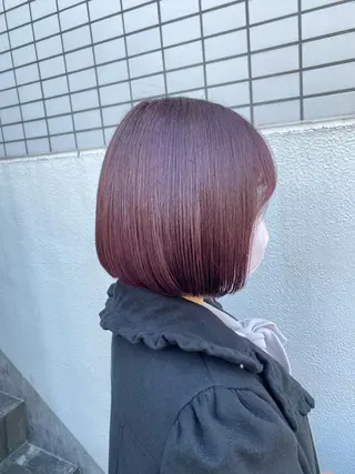 ミディアム カラー エフェクトブリーチ 🌟前澤啓太朗のヘアスタイル