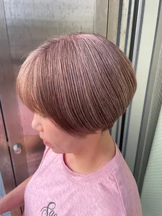 ショート 亀井 啓汰のヘアスタイル