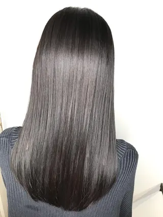 ロング 上西 高志のヘアスタイル