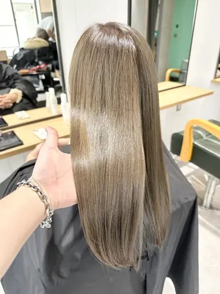 ロング カラー arts茅ヶ崎 エリアNO1髪質改善のヘアスタイル