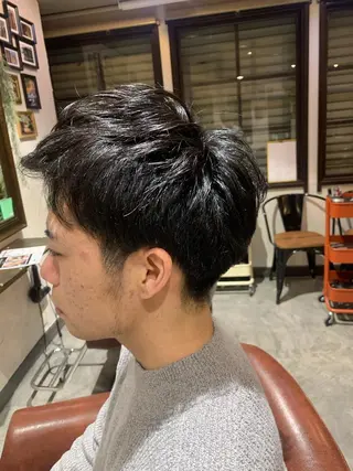 ショート メンズ 佐々木陸斗 ショート&メンズのヘアスタイル