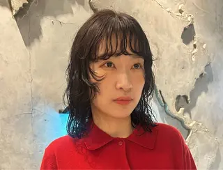 ミディアム パーマ 🐢ダブルカラー🐢 透明感/このかのヘアスタイル