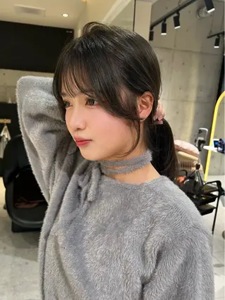 ロング 博多ベージュ 🐻松井傑のヘアスタイル