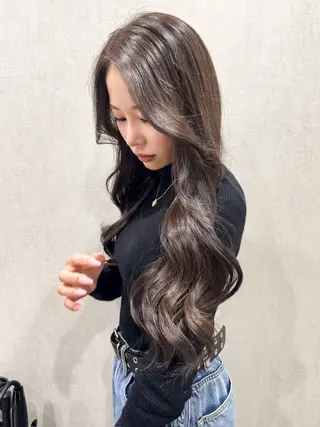 ロング kiji NAHO/ パーマ／久屋大通のヘアスタイル