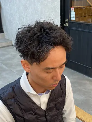 パーマ メンズ 【メンズ専門】中本 翔大のヘアスタイル