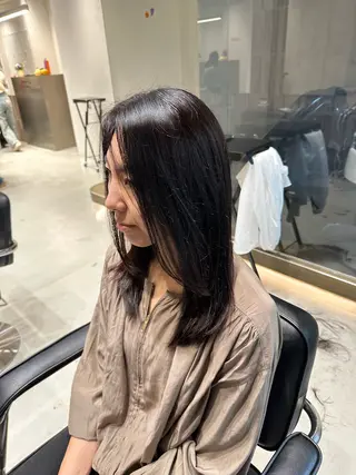 ロング カラー 横浜/メンズ特化/ Farbe/田中颯斗のヘアスタイル