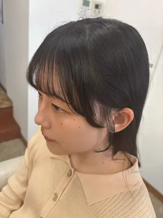 透明感カラー🫧 高田李胡のヘアスタイル