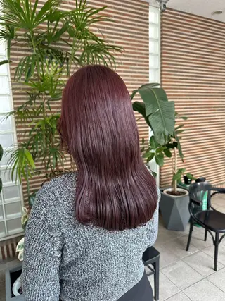 セミロング 熊本市東区 /Ririkaのヘアスタイル