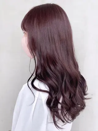 ロング カラー ケアブリーチ 黒瀬有汰のヘアスタイル