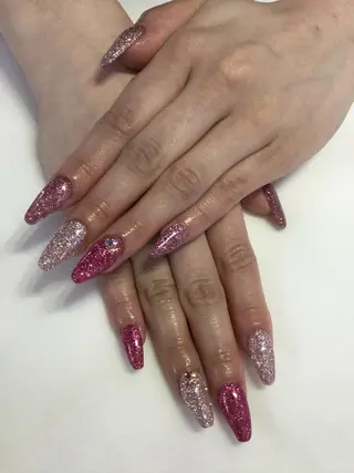 ネイル 💎🐰 saki. m 🐰💎のネイルデザイン