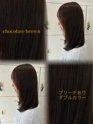 ロング カラー 似合わせヘア🪽 riko🐈‍⬛のヘアスタイル